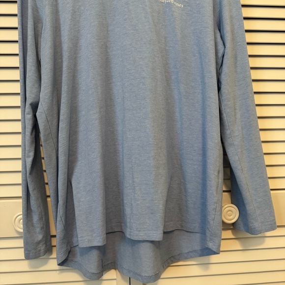 Vineyard Vines Sky Blue Long Sleeved Hoodie Size XL Like New - Picture 4 of 9
